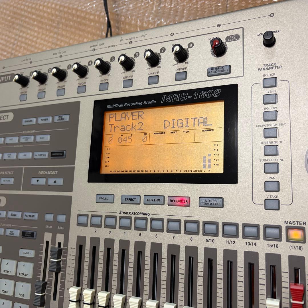 ZOOM MRS-1608 マルチトラックレコーダー MTR