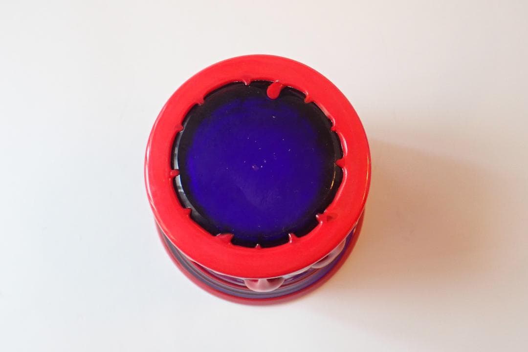 HD4303飾り壺 ガラス 岩田利久