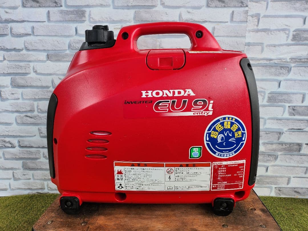 【整備済み】HONDA EU9i 発電機★軽量コンパクト即使用OK (01)