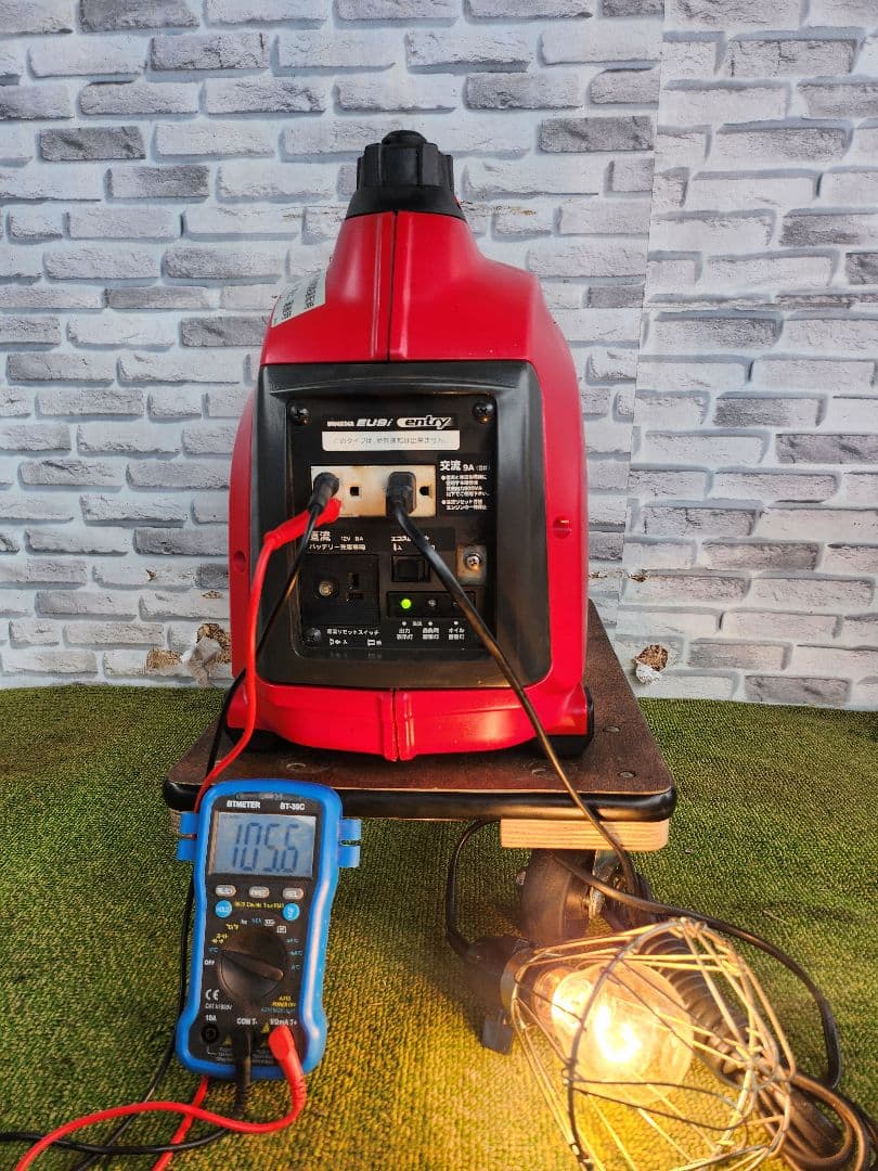 【整備済み】HONDA EU9i 発電機★軽量コンパクト即使用OK (01)