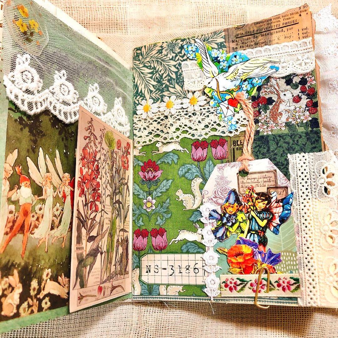 おうちゃんジャンクジャーナル雑記帳 妖精 アンティーク ジャンクジャーナル