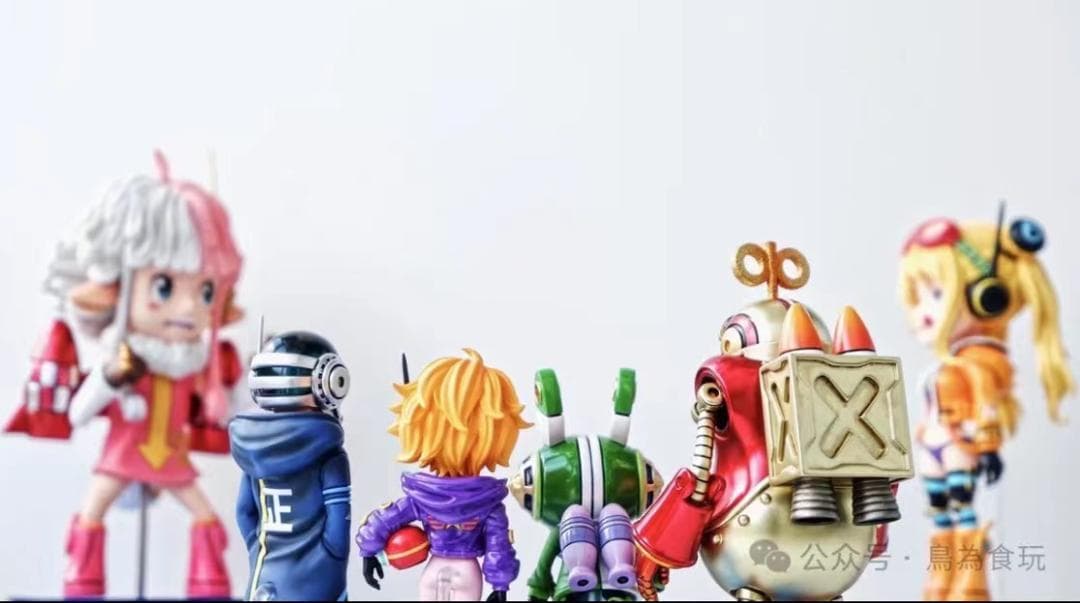 ワンピース A+ Dr.ベガパンク 6点 ガレージキット ガレキ スタチュー