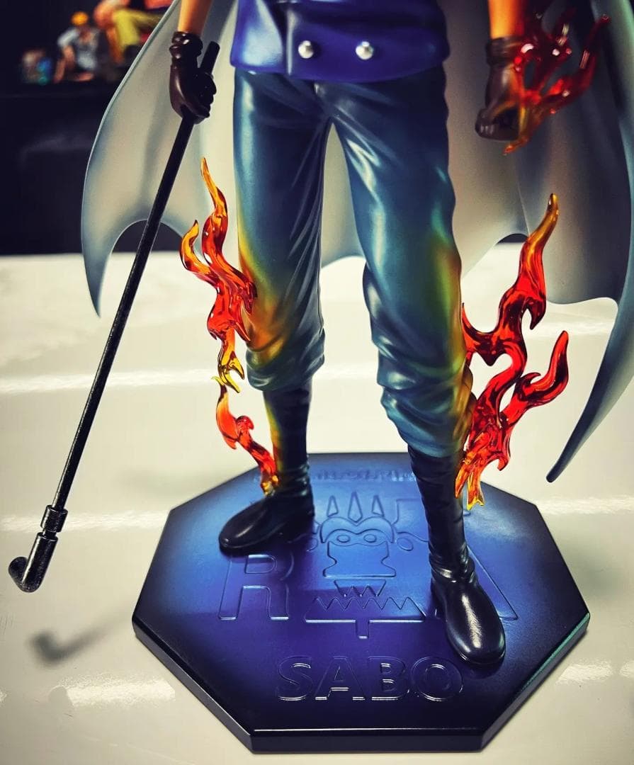 ワンピース 革命軍 サボ ガレージキット フィギュア スタチュー 塗装済み完成品