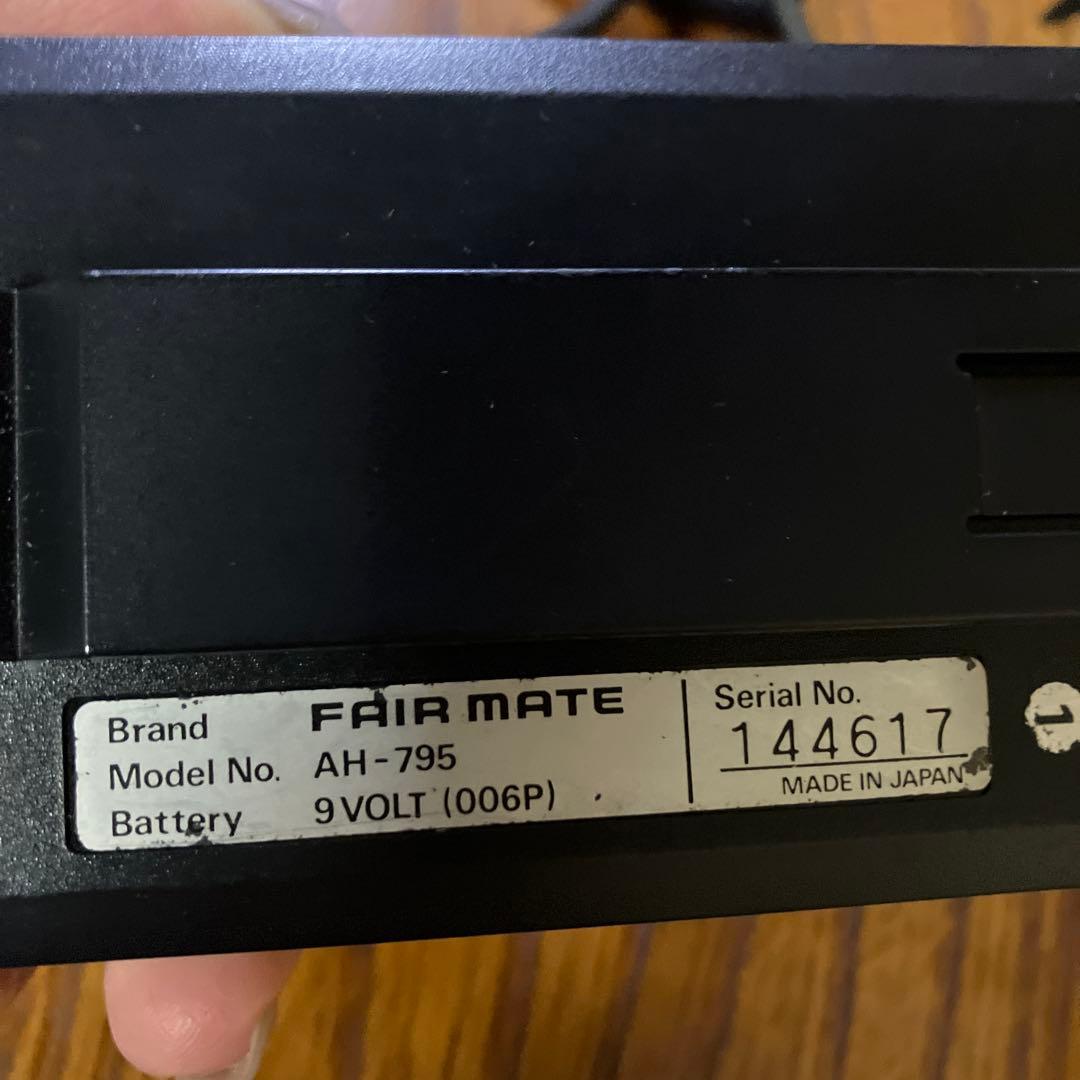D-1 【希少】Fair Mate MERIT-5トランシーバーヘッドホン型