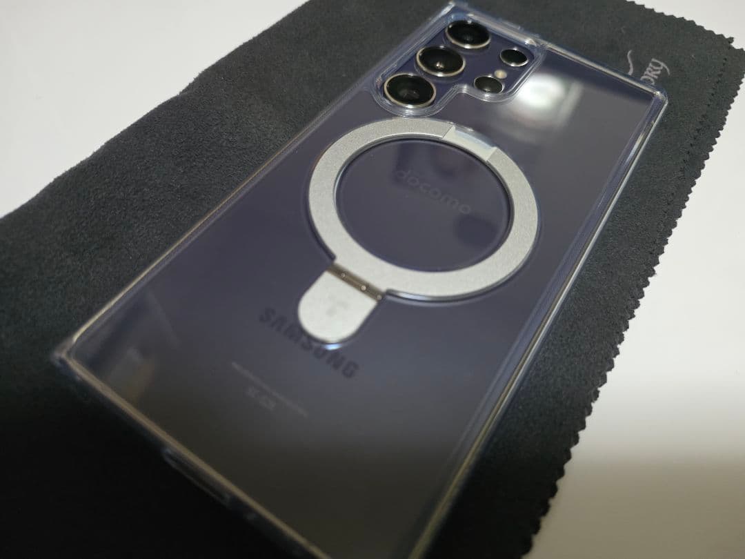 Galaxy S24 Ultra チタニウムバイオレット + TORRASケース