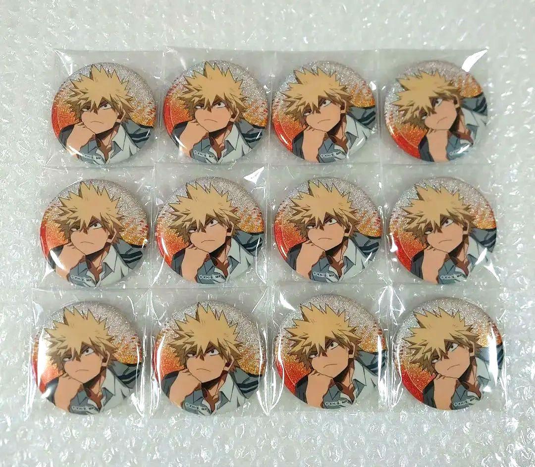 僕のヒーローアカデミア　グリッターカンバッジ　爆豪勝己　クリアカード　ナムコ