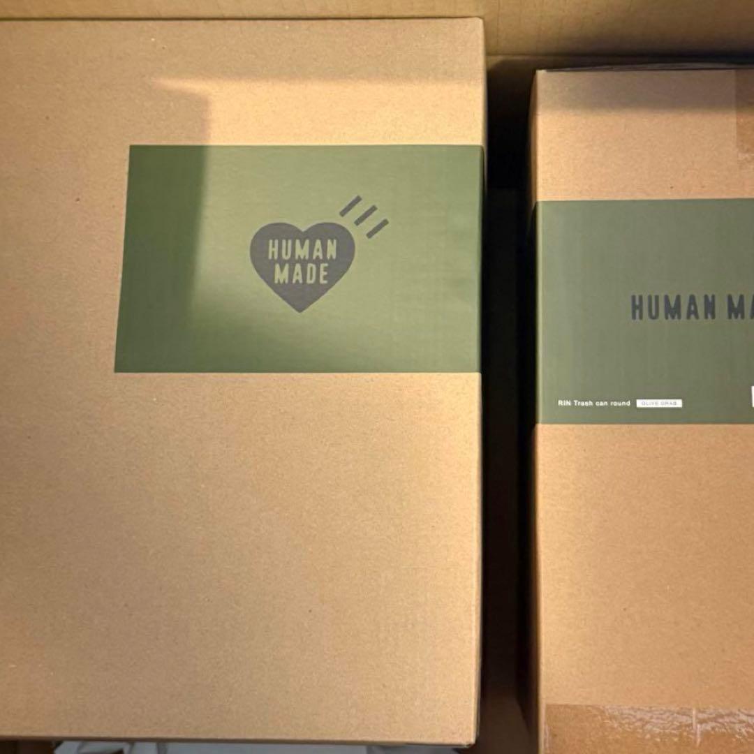 避難生活用品 HUMAN MADE Steel Trash Can \"Olivedrab\"