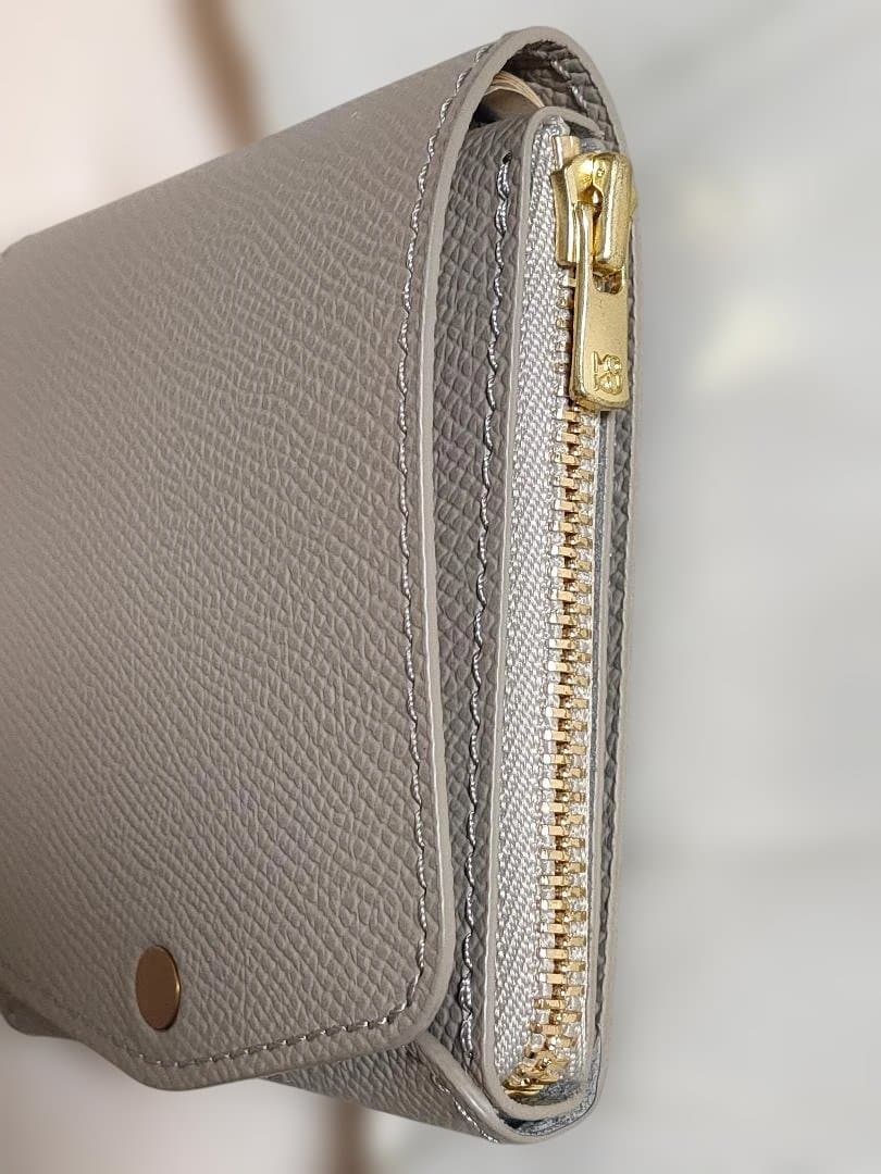 MOKU 薄い財布SAKU ver.3Plus Noblessa ライトグレー