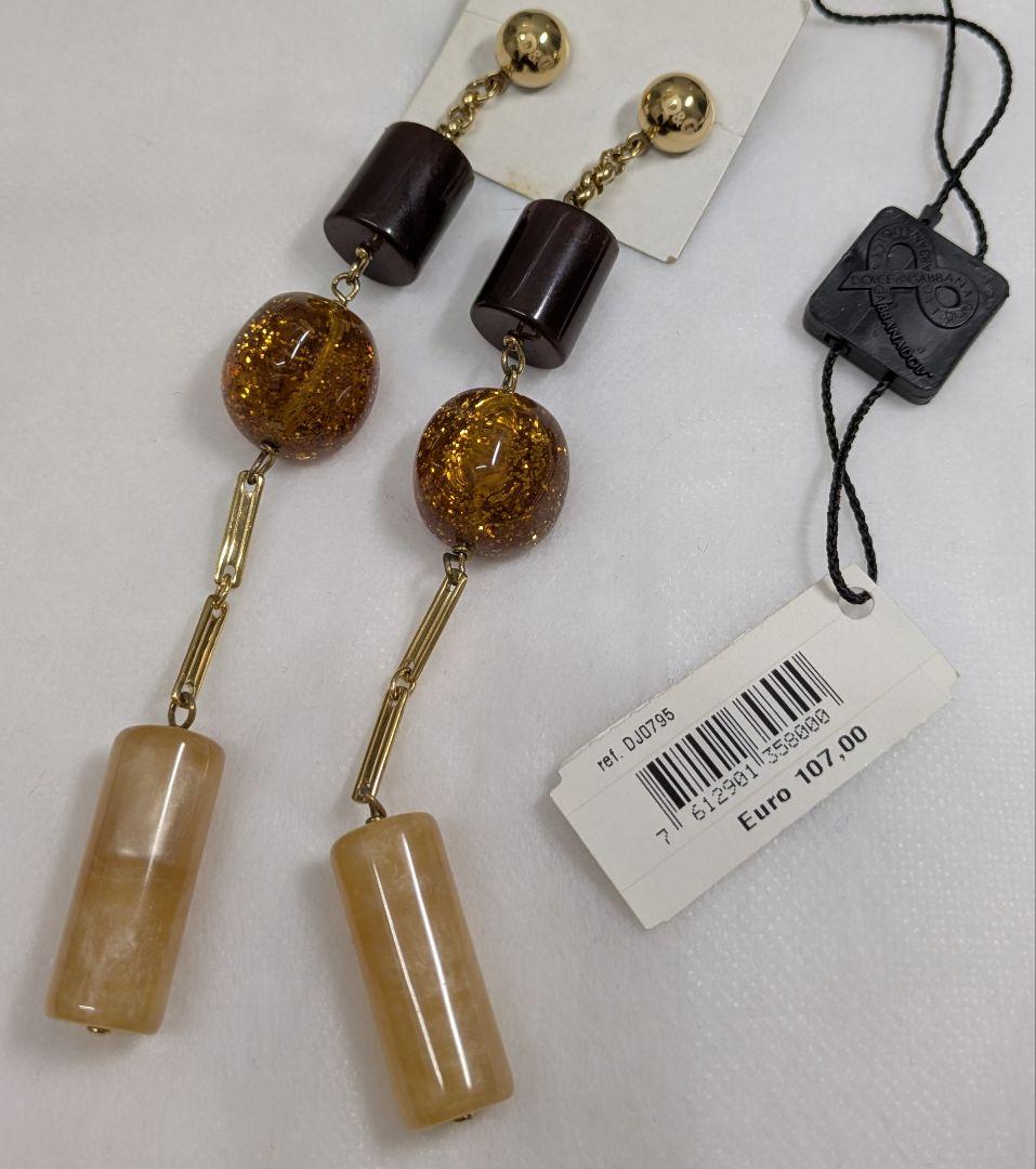 D&G JEWELS ドルガバ　ピアス オールド ヴィンテージスタイル