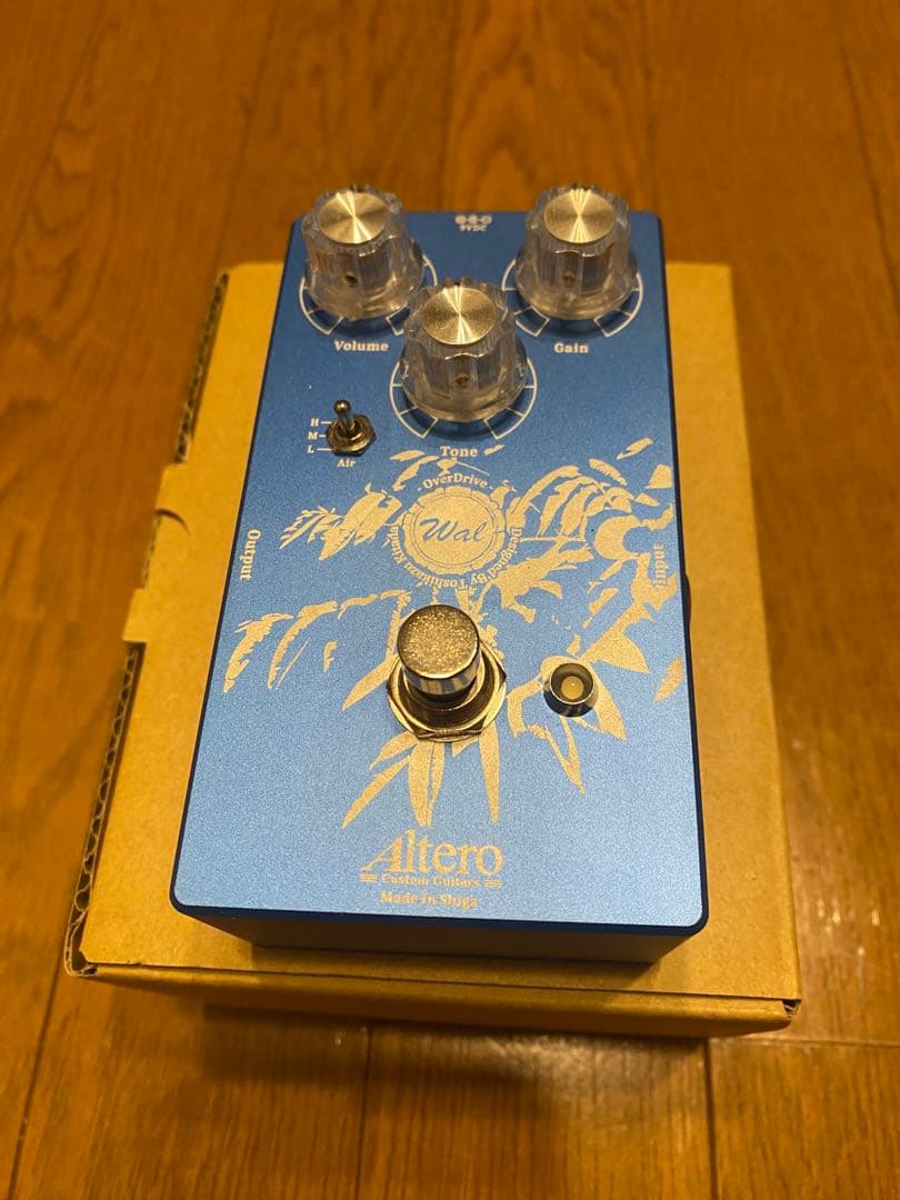 【オーバードライブ】Altero Custom GuitarsWal