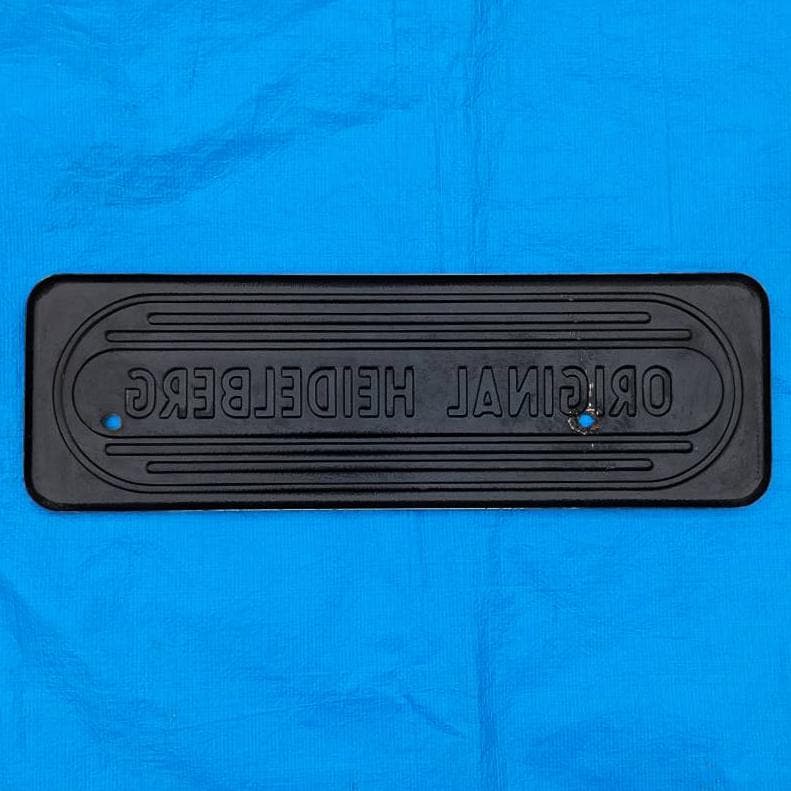 活版印刷機の看板 HEIDELBERG