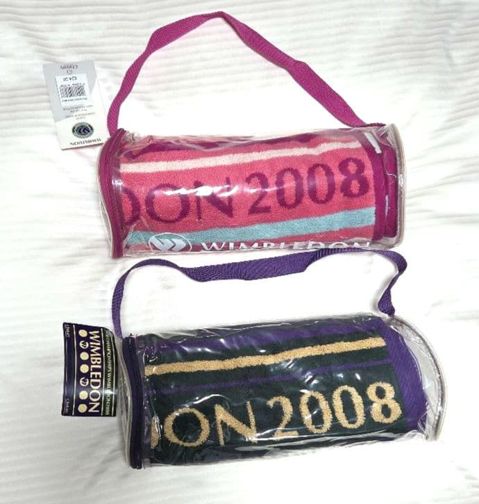 Wimbledon 2008 記念バスタオル MENS LADIES 2枚
