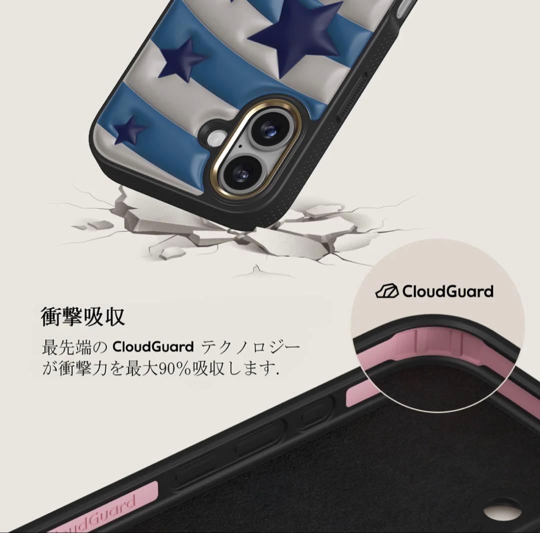 新品　未使用✨BURGA iPhone 17 ケース　Pop Star ゴールド