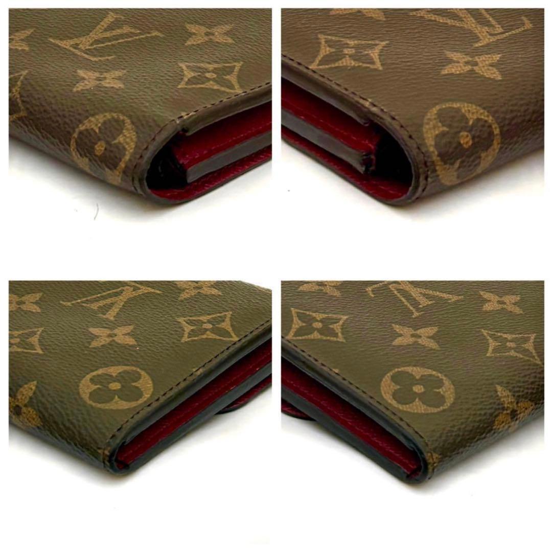 【鑑定済・箱袋付】 ルイヴィトン モノグラム ポルトフォイユ エミリー 超美品