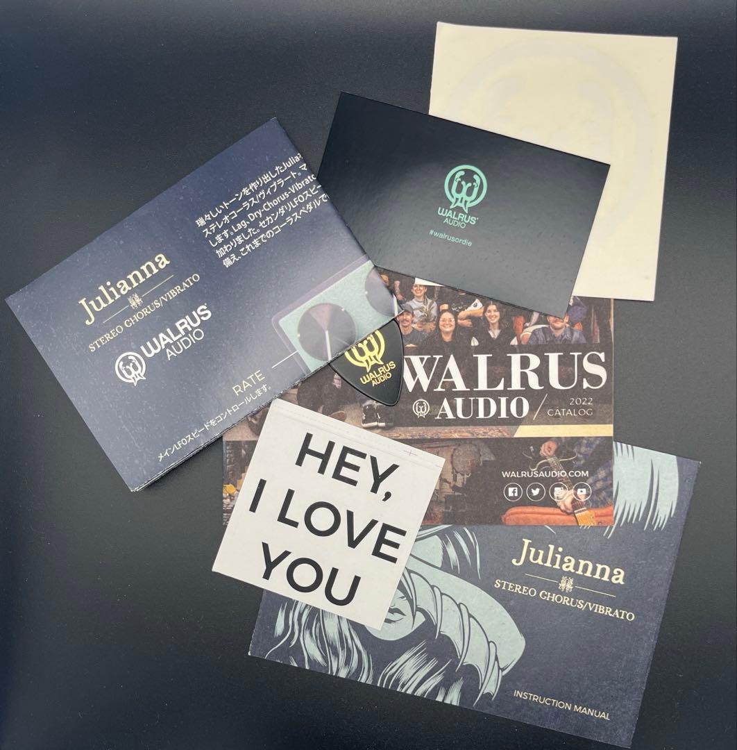 Walrus Audio / Julianna Deluxe 限定カラーモデル