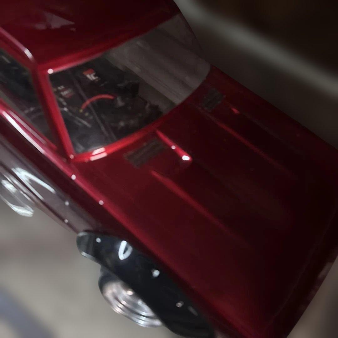 遥*パ様 RCカー 赤 ディープリムホイール