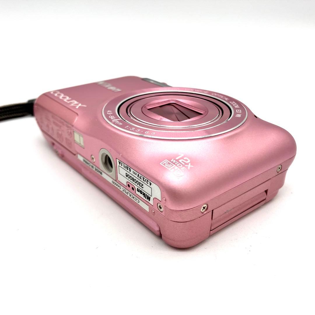 Wi-Fi対応♪ Nikon COOLPIX S6600 ピンク