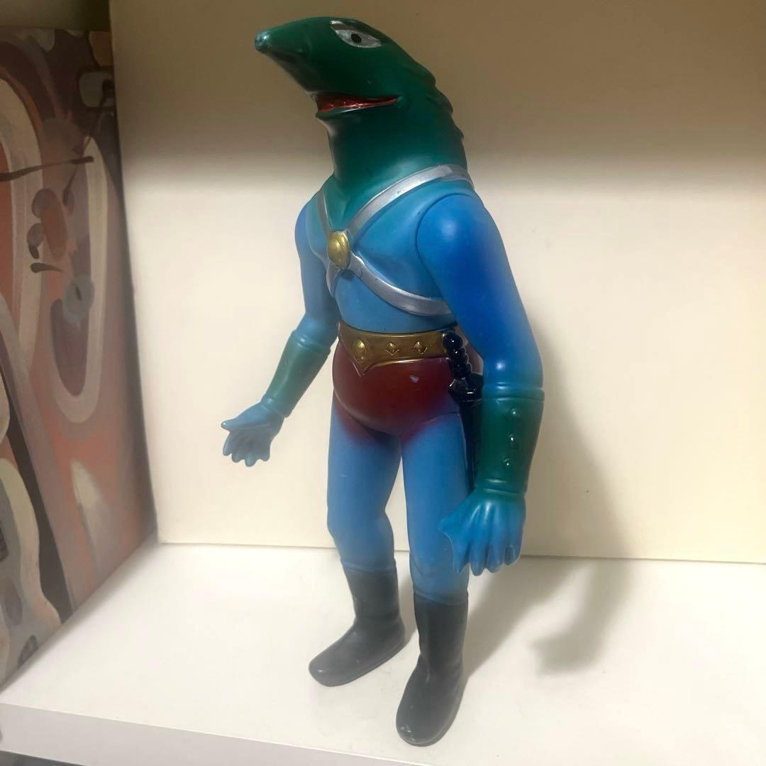 中嶋製作所製 海のトリトン ポリペイモス ソフビ フィギュア 当時物 手塚治虫