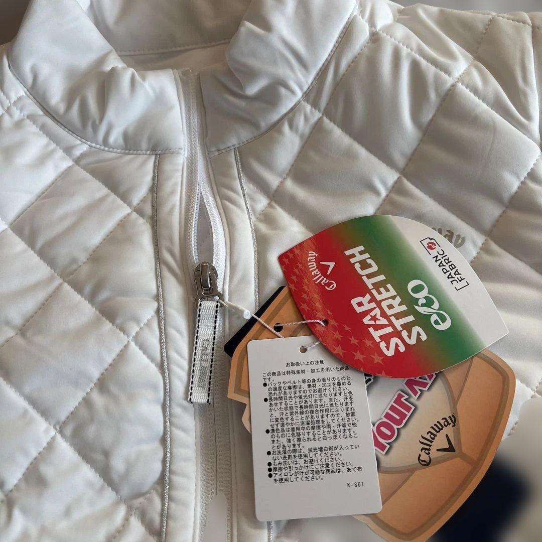 キャロウェイ⭐︎スターストレッチ袖取り外し　中綿ブルゾンL