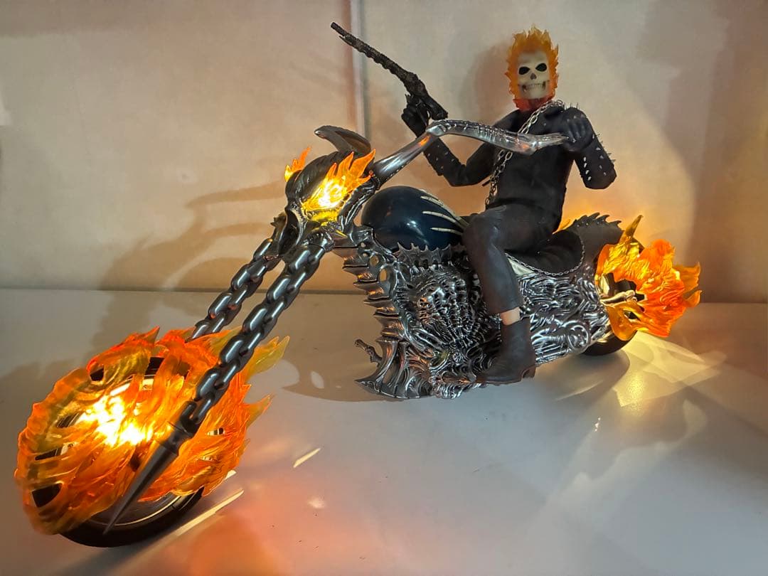 ホットトイズ ゴーストライダー＆ヘルサイクル 1/6 ムービーマスターピース