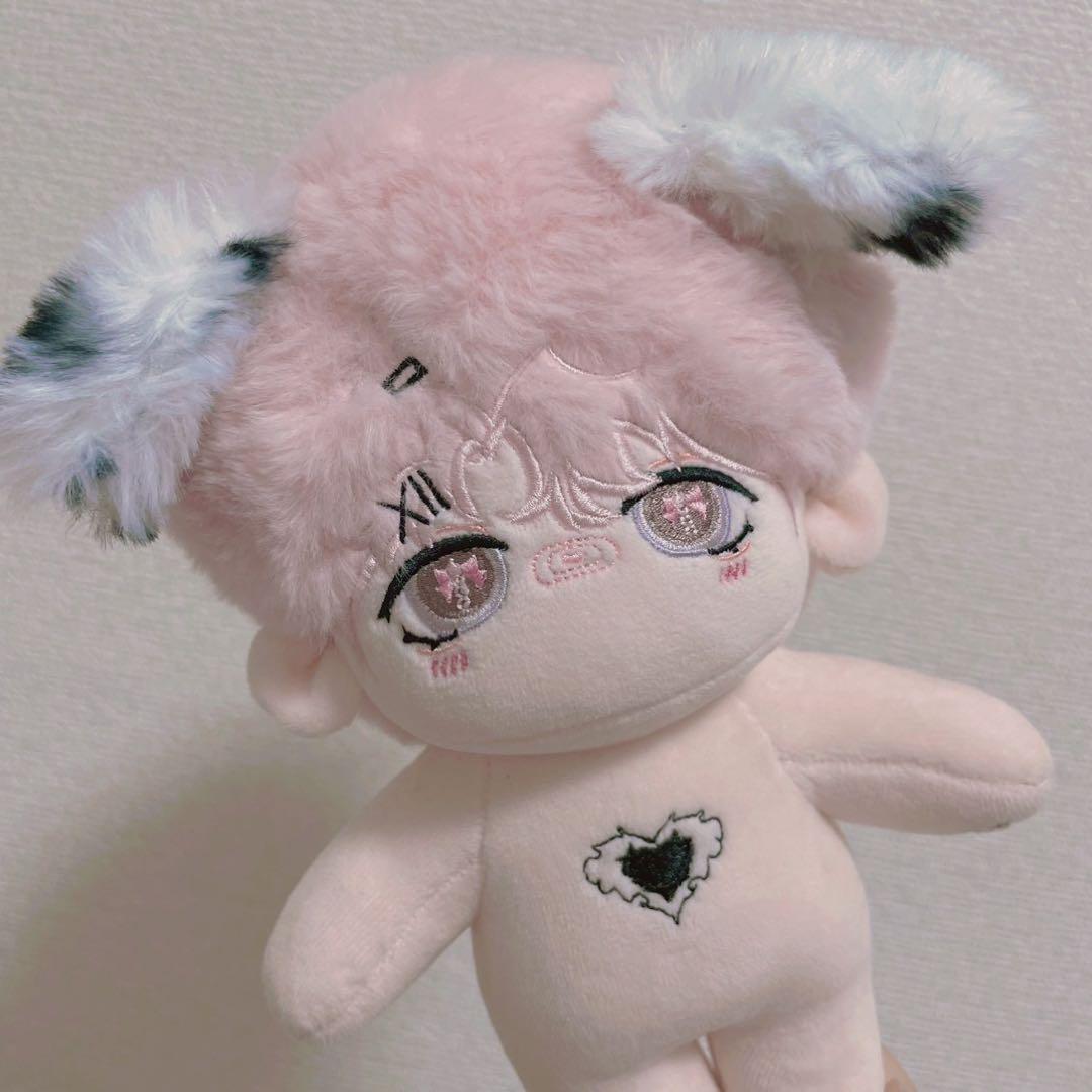 着せ替えぬいぐるみ 20cm ピンク髪