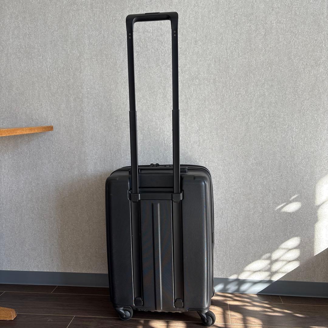 BRIEFINGキャリーケース／マットブラック・キャスター付き・TSAキー無し