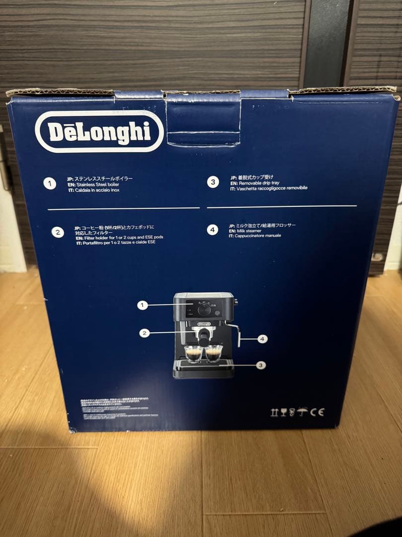 DeLonghi EC235J-BK エスプレッソ・カプチーノメーカー