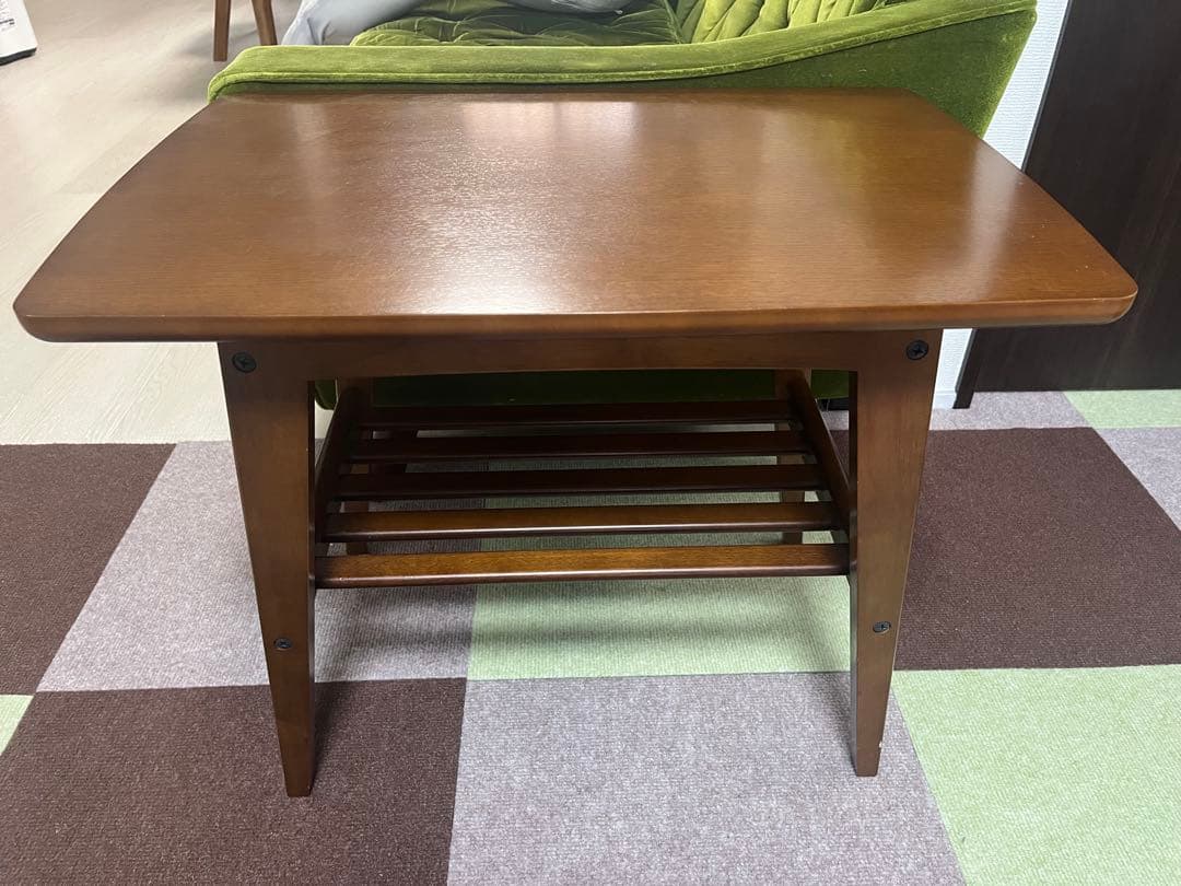 カリモク60 サイドテーブル オーク天板　T36200MW