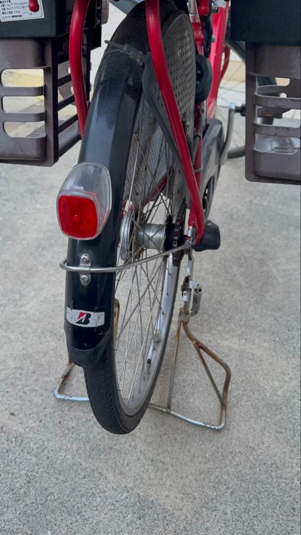 【引渡のみ】ブリヂストン　アンジェリーノ　3人乗り　電動