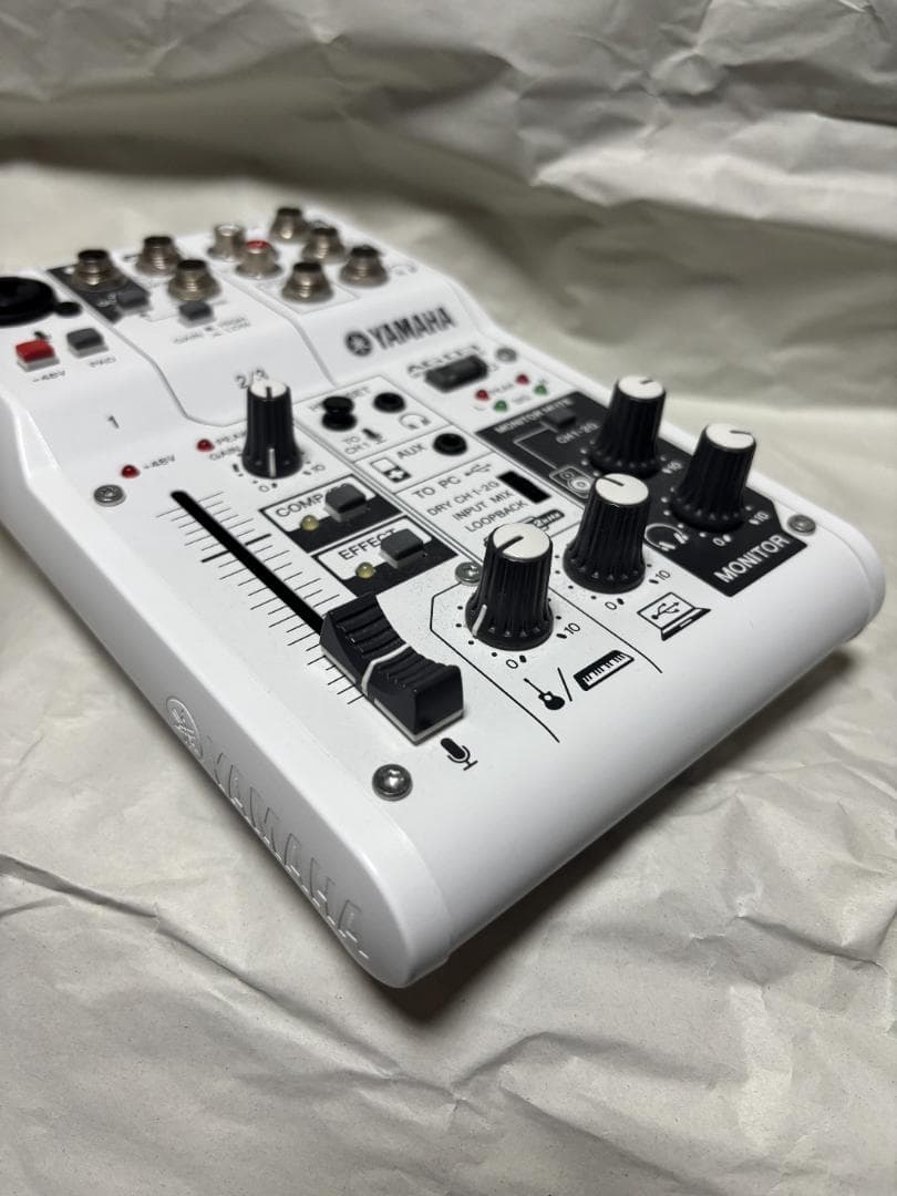 【動作良好】YAMAHA AG03 配信ミキサー（純正ケーブル・説明書付）