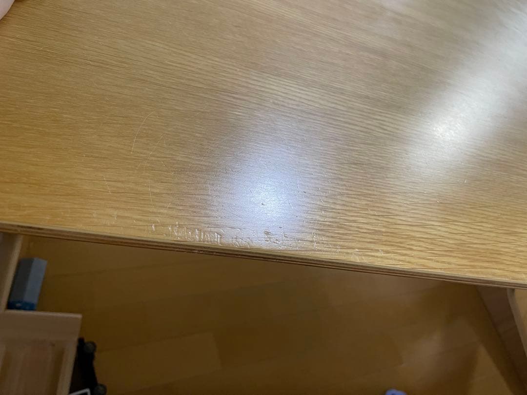 無印良品　リビングでもダイニングでも使えるテーブル　150cm