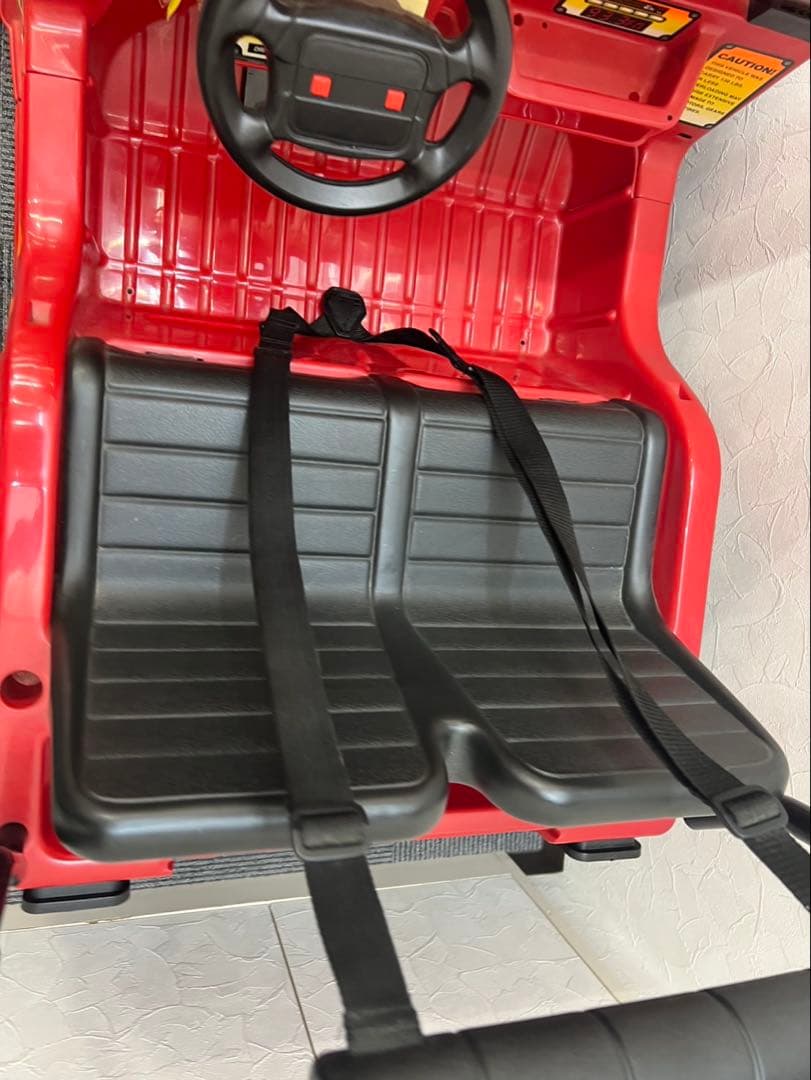 Jeep ジープ 電動カー風 おもちゃ ディスプレイ用 レッド