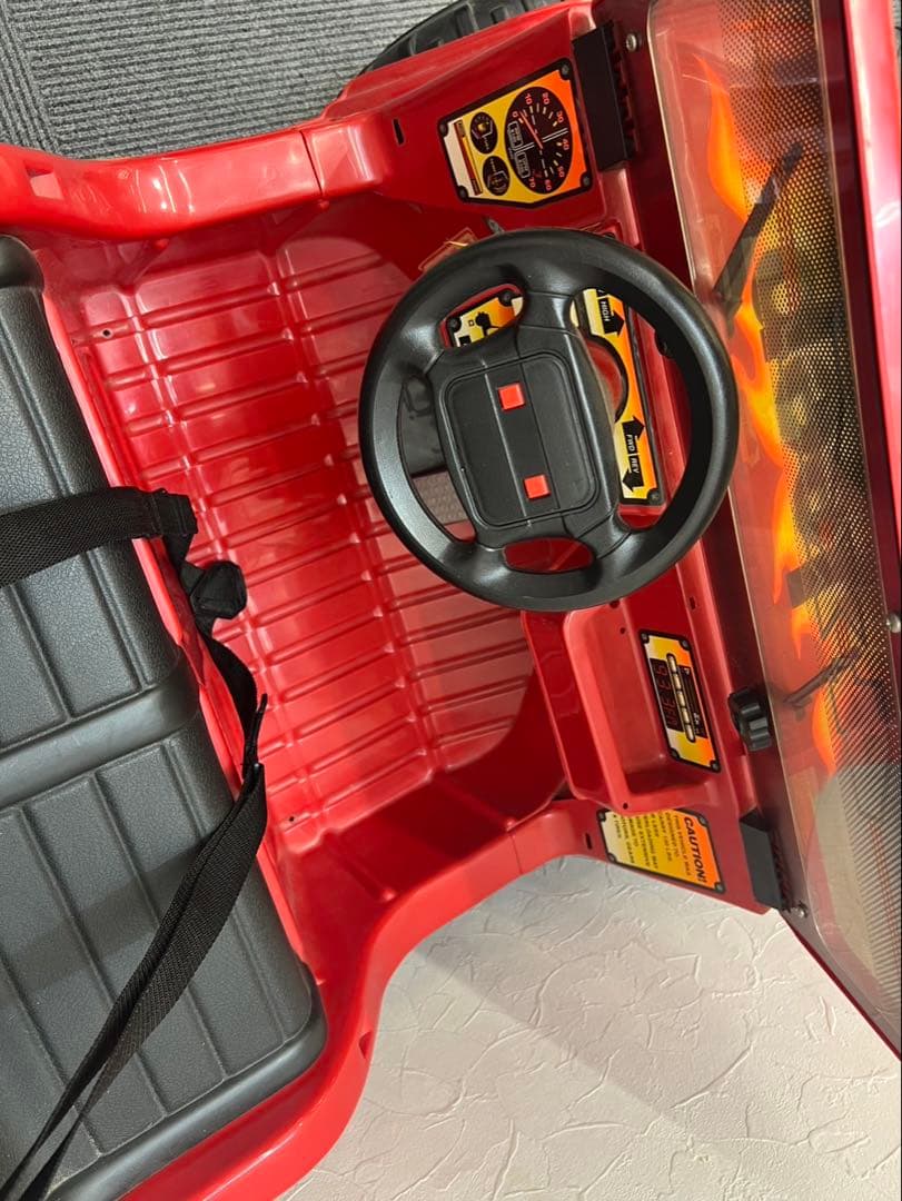 Jeep ジープ 電動カー風 おもちゃ ディスプレイ用 レッド
