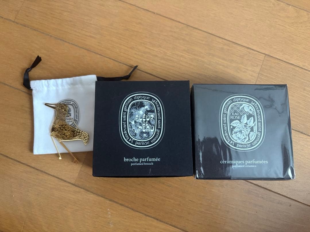 Diptyque フレングランスブローチ&セラミック