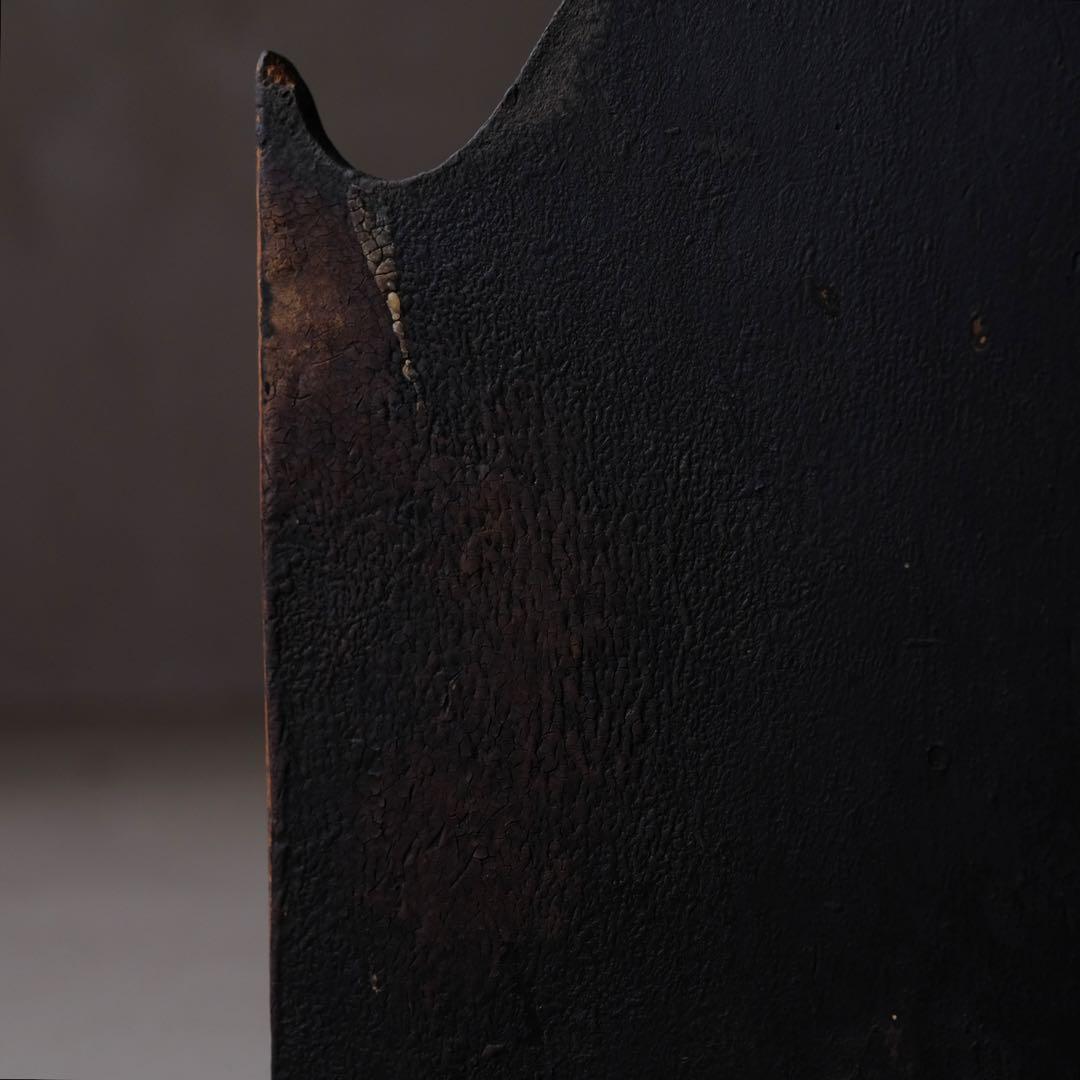 松材 スタンド付き小引き出し　刀掛け 抽斗 古家具 古道具 骨董 古美術 古民具