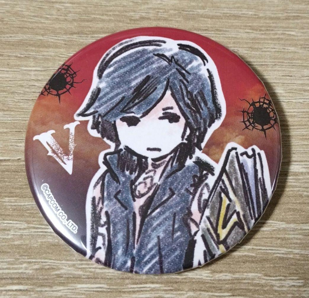 デビルメイクライ　グラフアート　缶バッジ　V