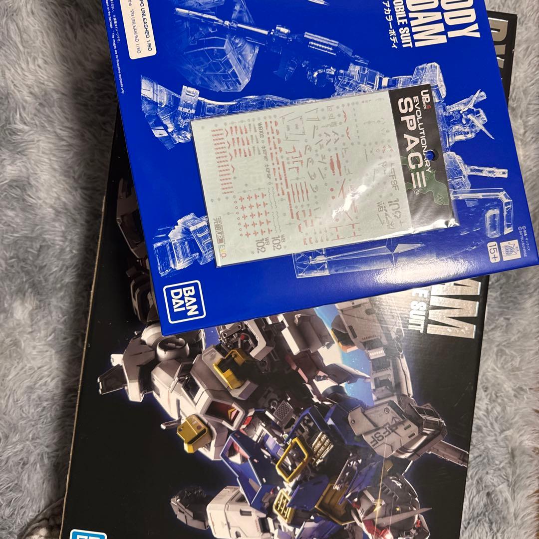 PG UNLEASHED RX-78-2 ガンダム 1/60 セット