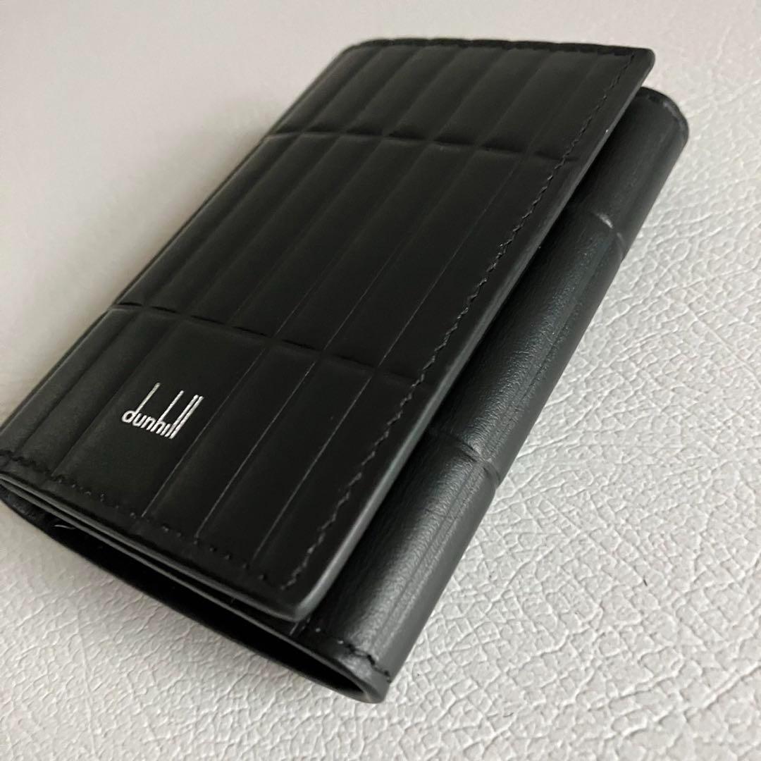 現行モデル 極美品 dunhill ダンヒル ローラガス キーケース 6連 黒