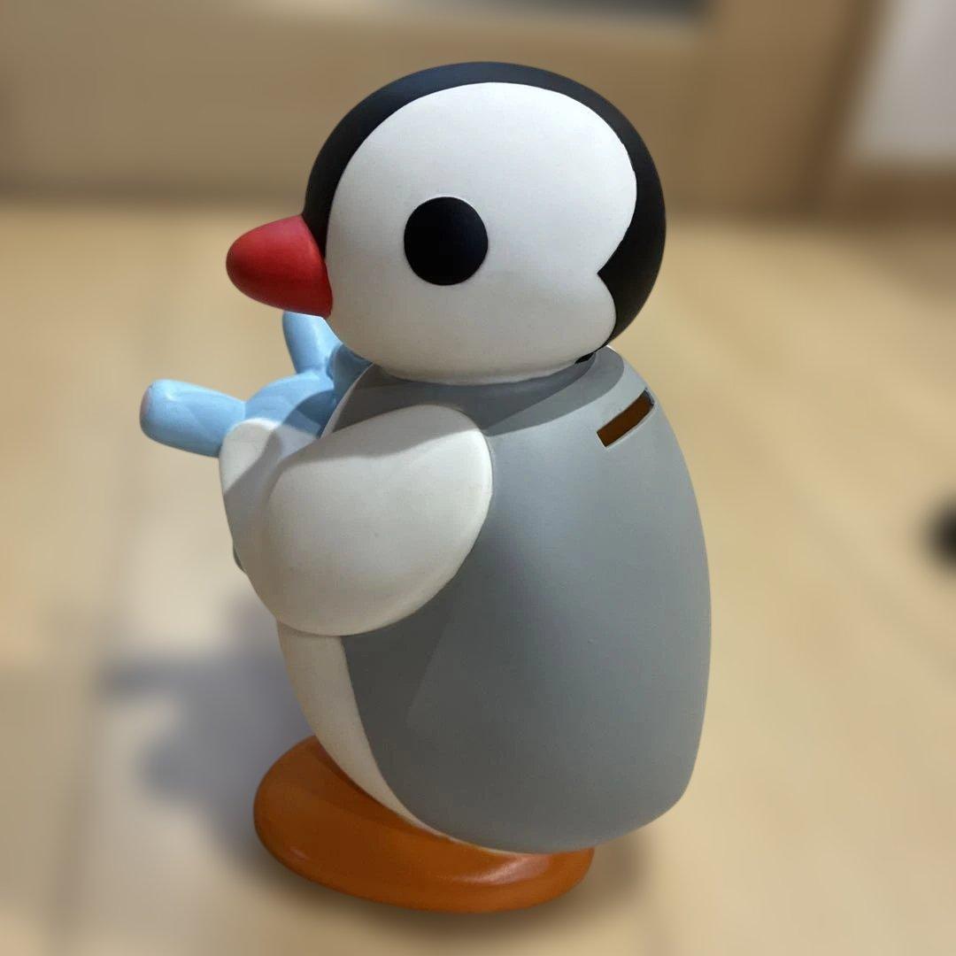 レア　ピンガ　ソフビ　貯金箱　ピングー　フィギュア