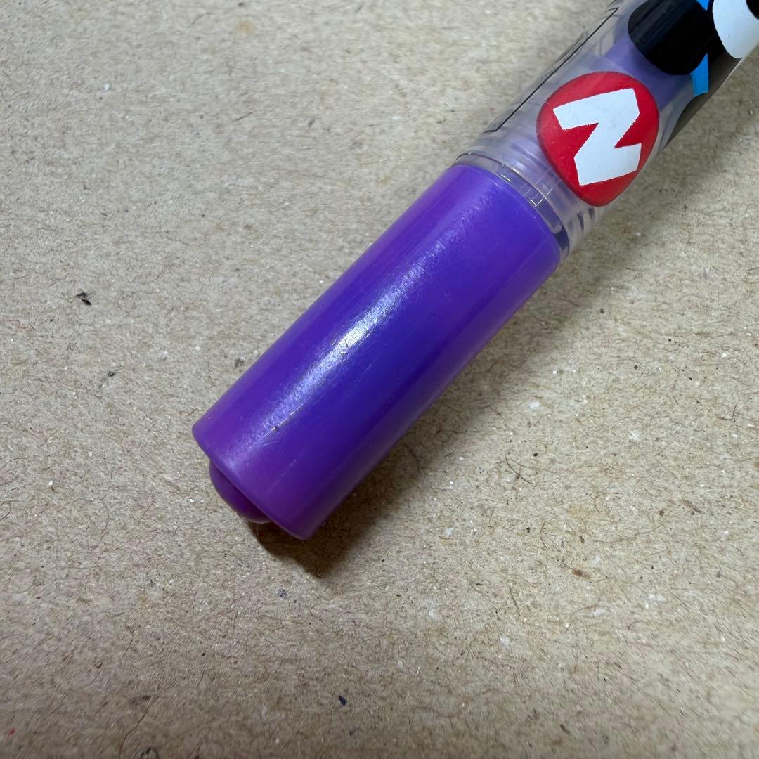 廃盤 ぺんてる カラーペン 紫 慶弔 パーソンズ ディズニー ペン回し