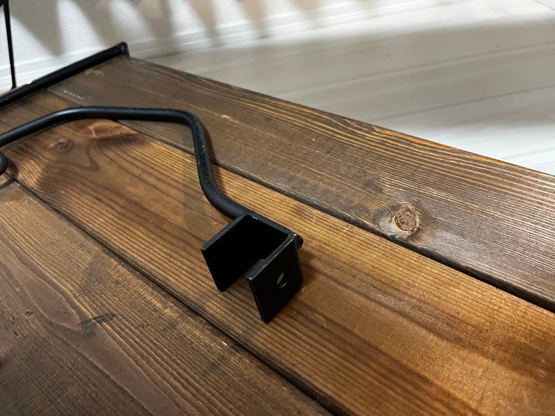 キャンプ　アイアンラック