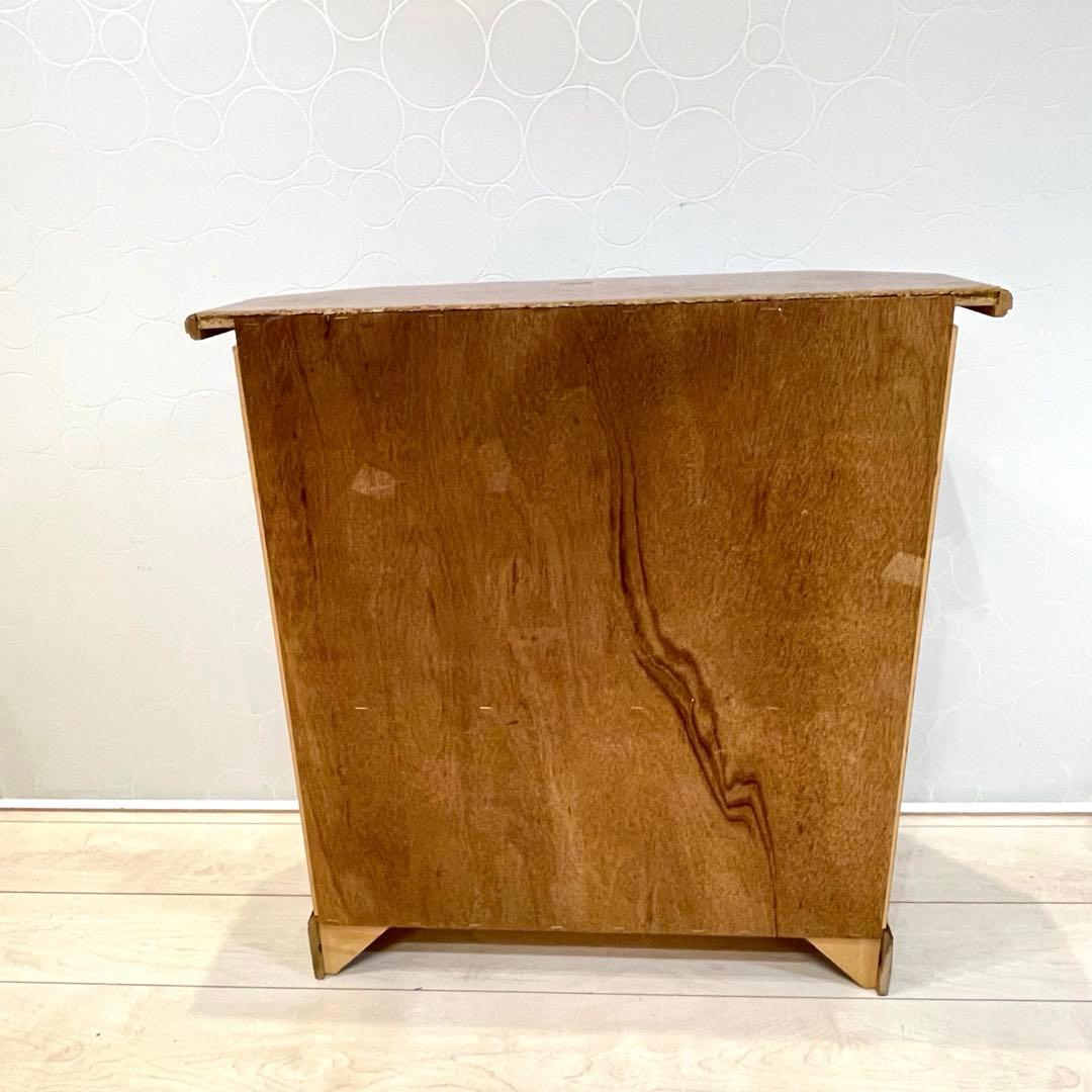 アンティーク調 象嵌 キャビネット 木製 収納棚 サイドボード コンソール