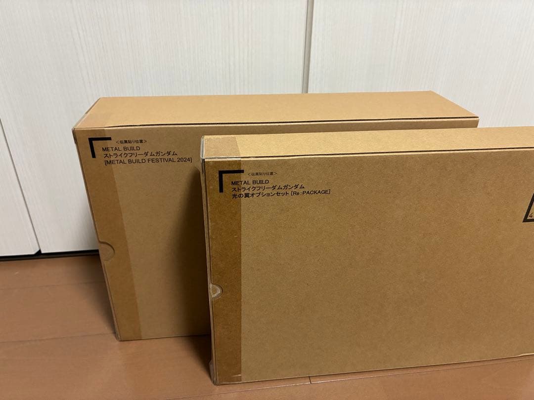 L BUILD ストライクフリーダムガンダム　2024 光の翼セット