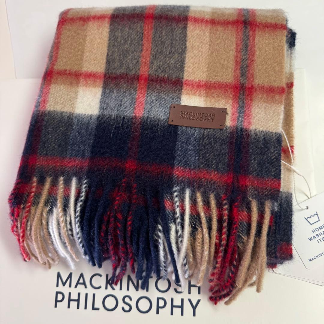 専用！カシミヤ100％ストール マッキントッシュフィロソフィー マフラー