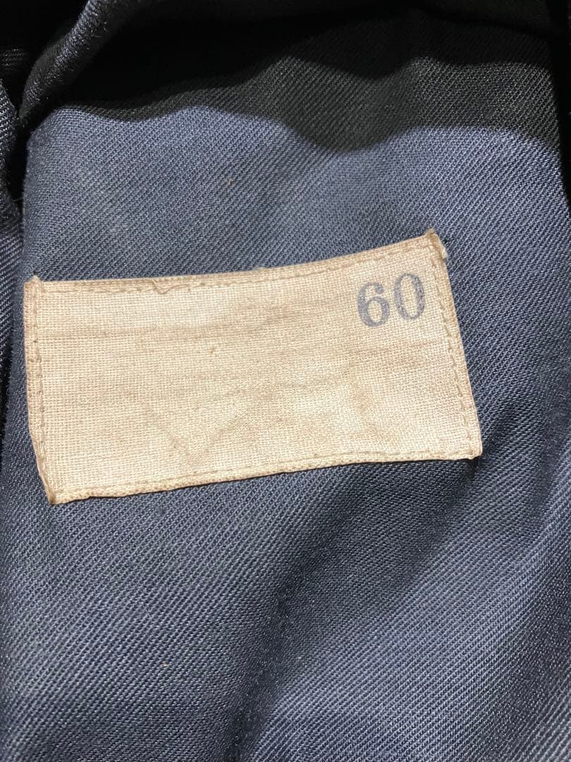 旧日本海軍 将校用 制帽 実物 ヴィンテージ 昭和10年代 サイズ60