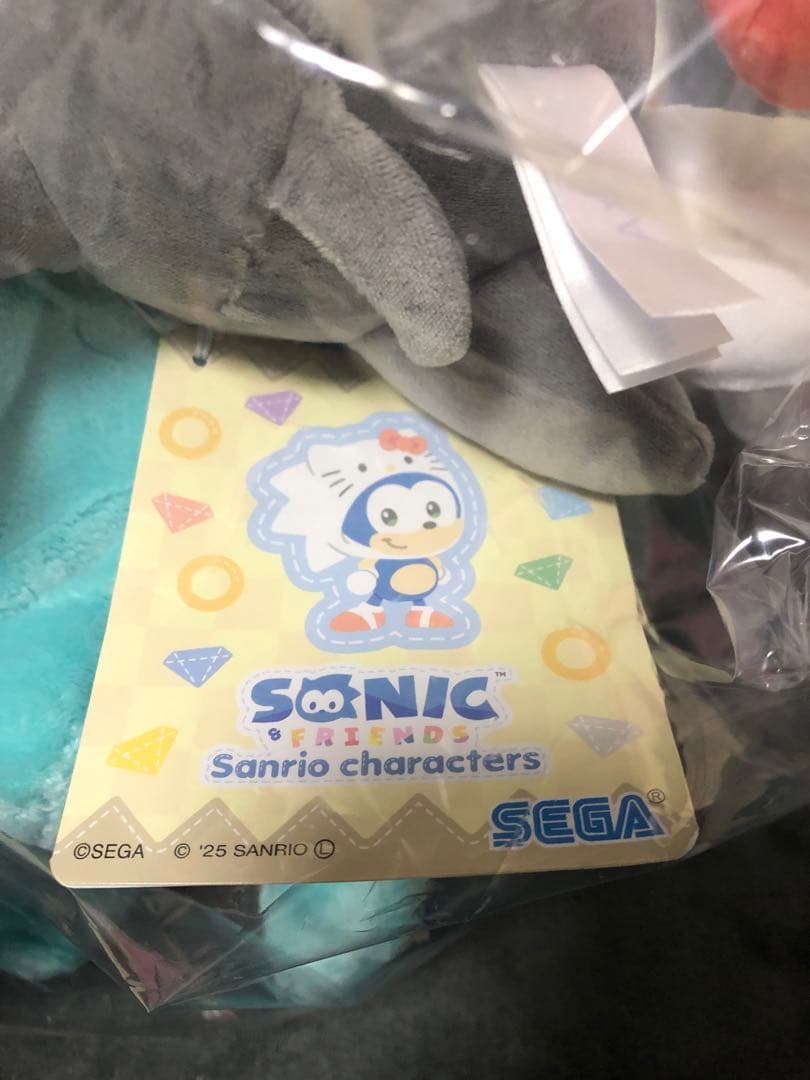 ソニック×サンリオ SONIC＆FRIENDS SanrioぬいぐるみM 全6種