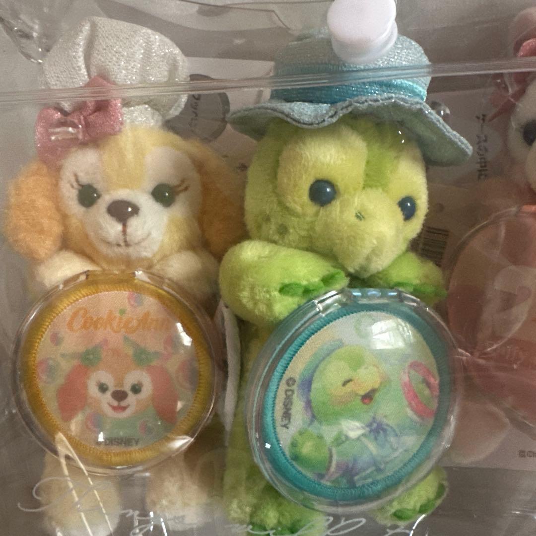 カラフルハピネス　20周年記念 ぬいぐるみセット　新品タグつき　ディズニー