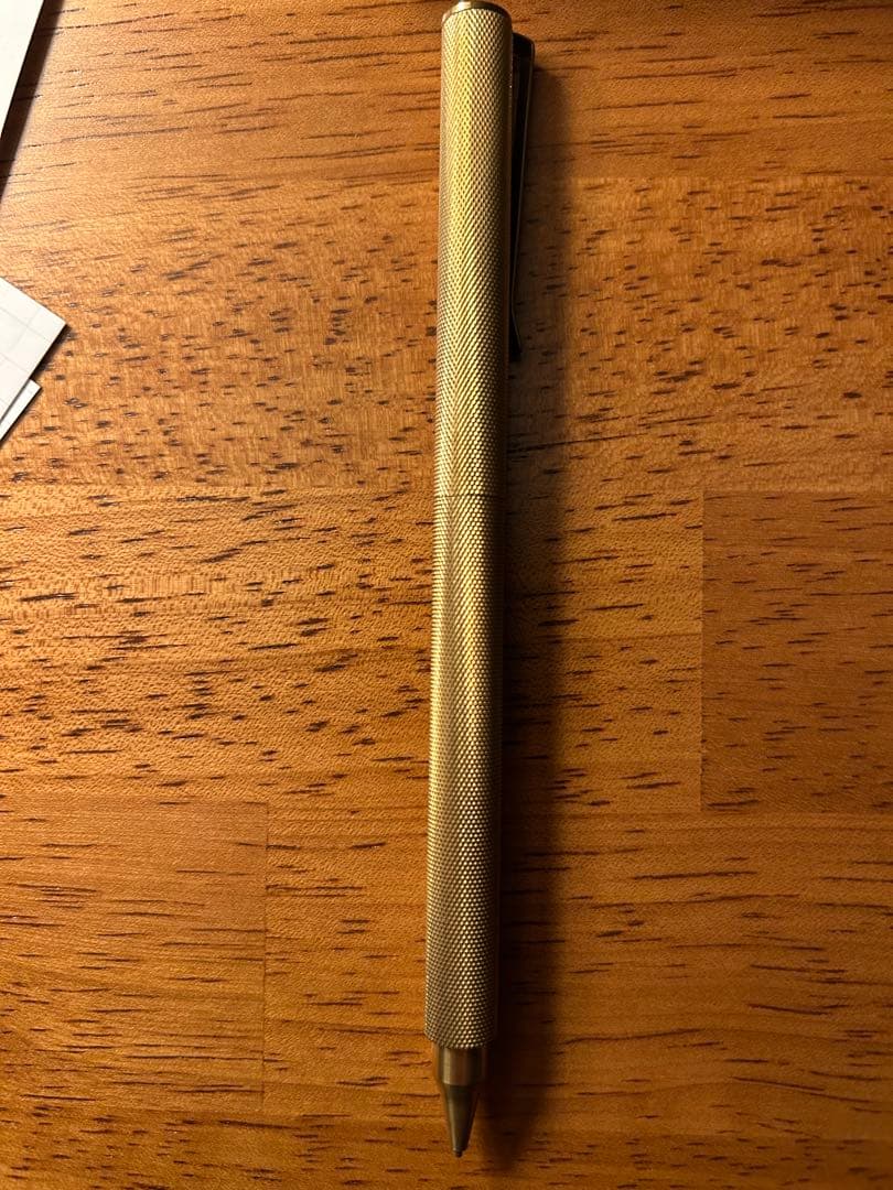 廃盤！PLOTTER ブラスゴールド シャープペンシル