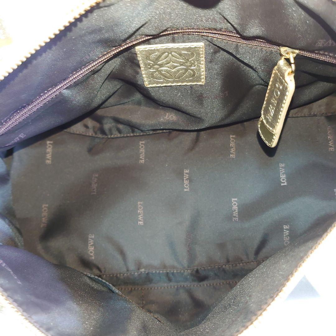 美品 LOEWE ハンドバッグ レザー