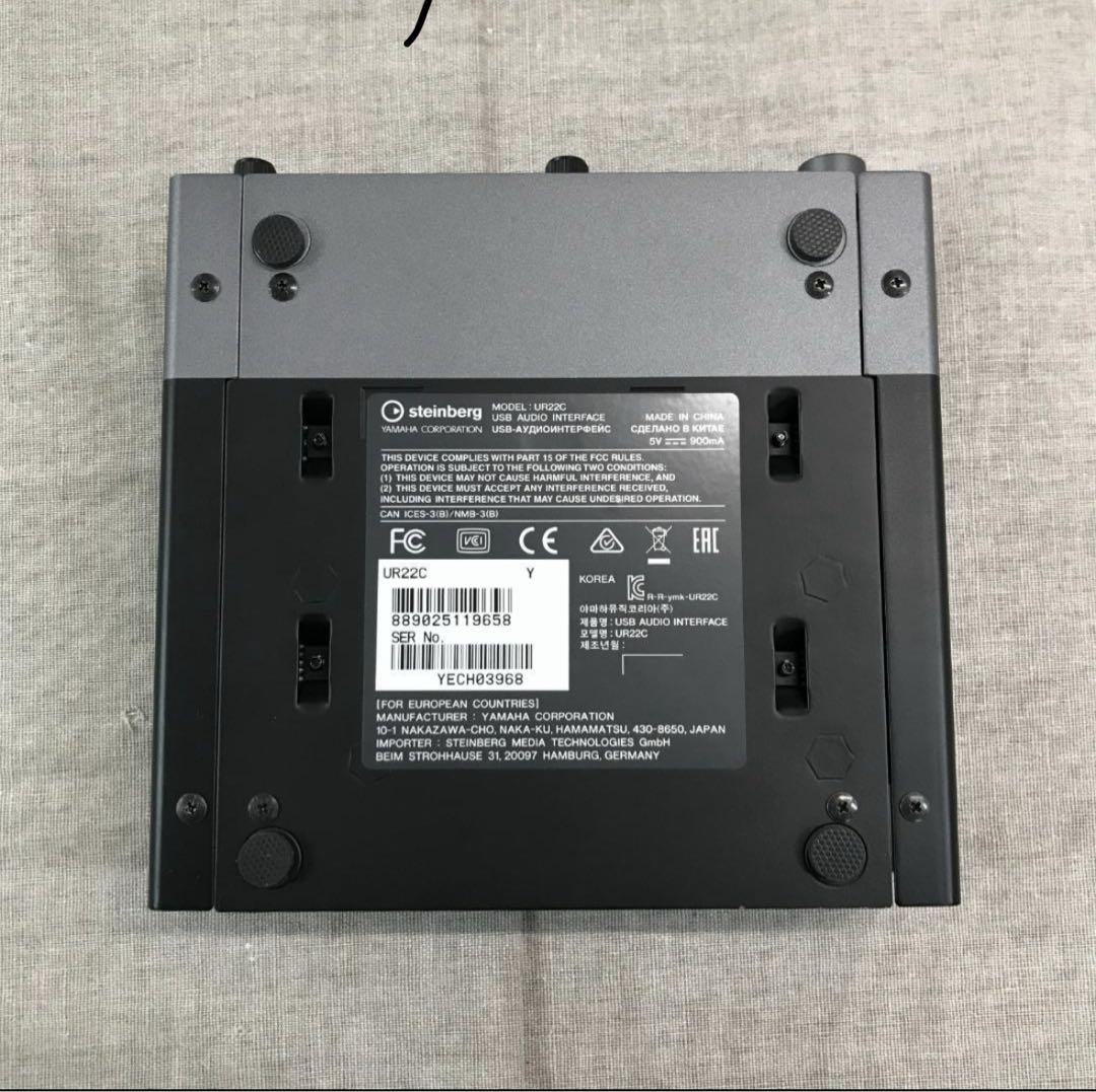 スタインバーグ Steinberg オーディオインターフェイス UR22C